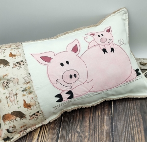 Stickdatei-Schwein-Schweinemama-doodle-Applikation