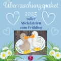 Bild 1 von Frühlingspaket voller Überraschungsstickdateien 2025