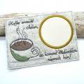 Bild 7 von Stickdatei Kaffee SET mit Tassenteppich Mugrug Spruch