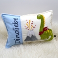 Bild 1 von Stickdatei ITH Kissen Dinosaurier  / (Stickrahmengröße) 16x26cm