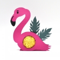 Bild 3 von Plotterdatei Flamingo zum Befüllen für Schokokugel Lolli 