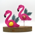 Bild 2 von Plotterdatei Flamingo zum Befüllen für Schokokugel Lolli 