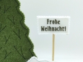 Stickdatei Schild Weihnacht ITH