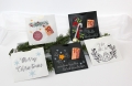 Stickdatei Schokohülle SET Weihnachten quadratisch 7 Motive